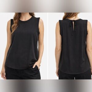 J. Crew Black Sleeveless Top